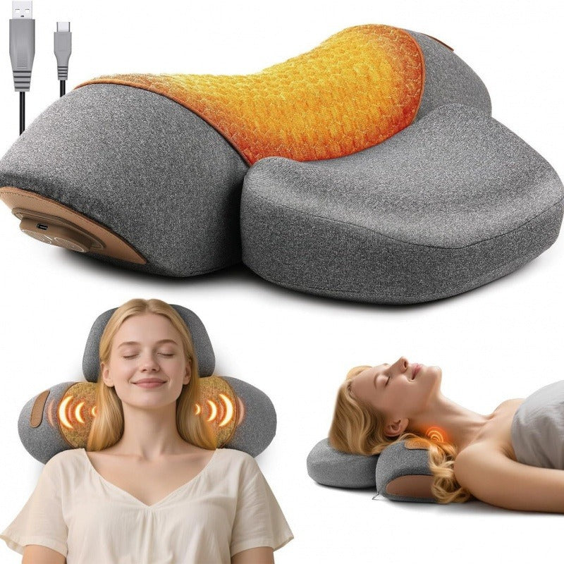 Cervical Pillow for Neck Support & Massage